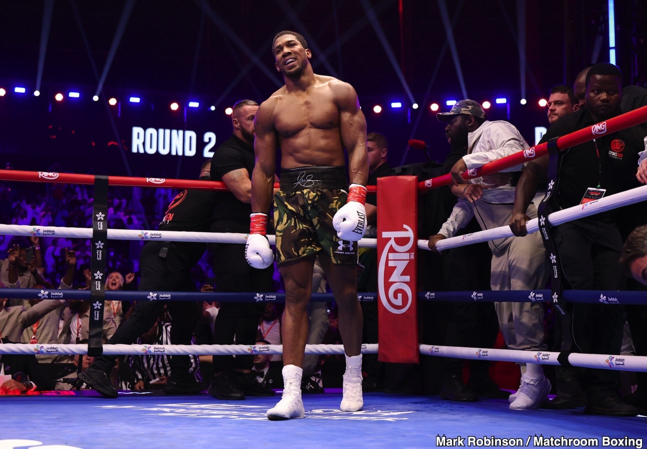 Anthony Joshua Shifts Focus to Fury Camp, Parts Ways with Usyk