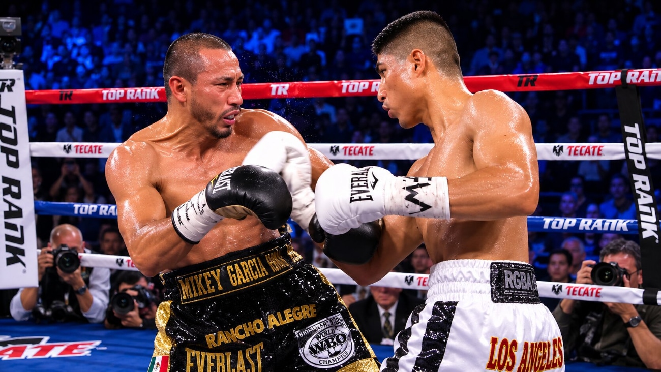 Devin Haney Labels Mikey Garcia 'Basic' Sparking Controversy