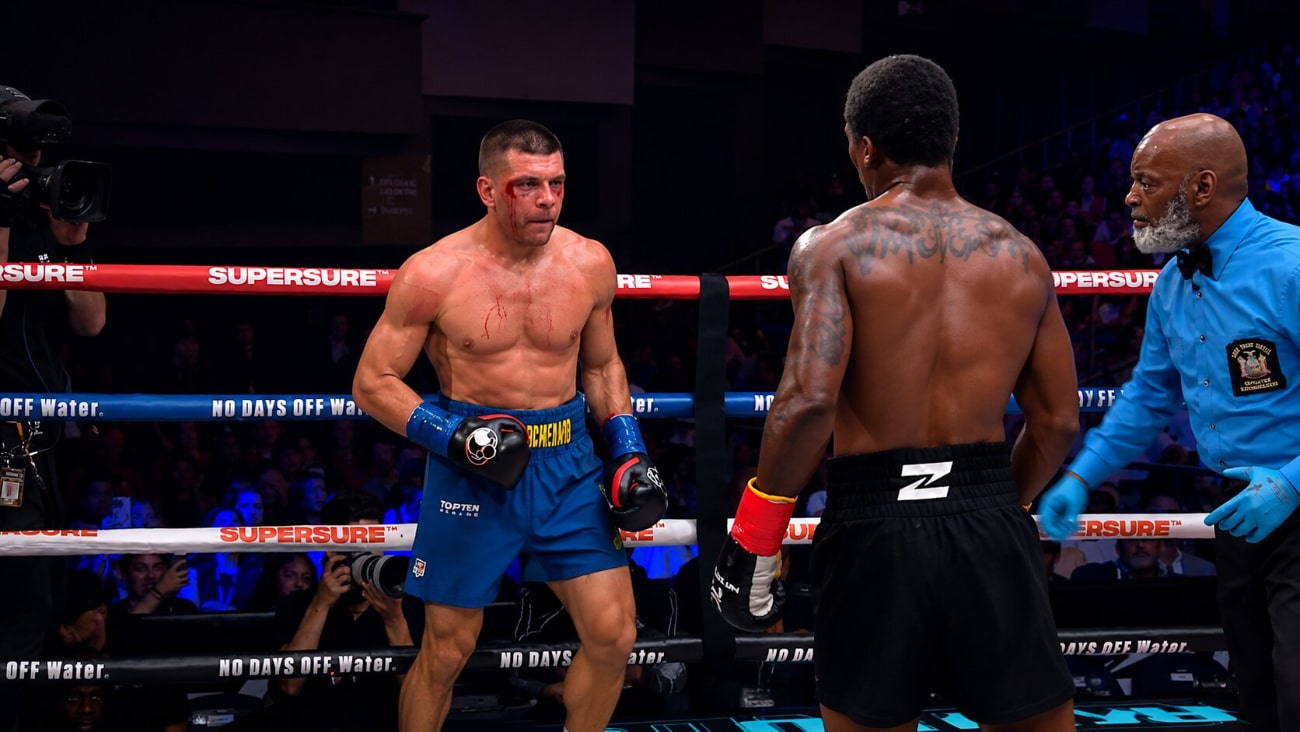 Jalil Hackett Defeats Sergiy Derevyanchenko in Exciting Decision