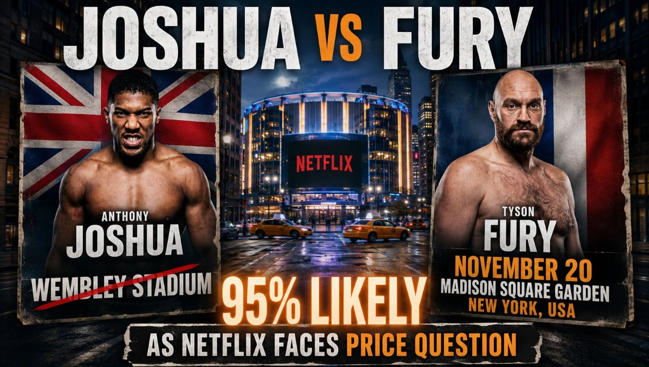 Anthony Joshua vs. Tyson Fury Likely to Headline Madison Square Garden