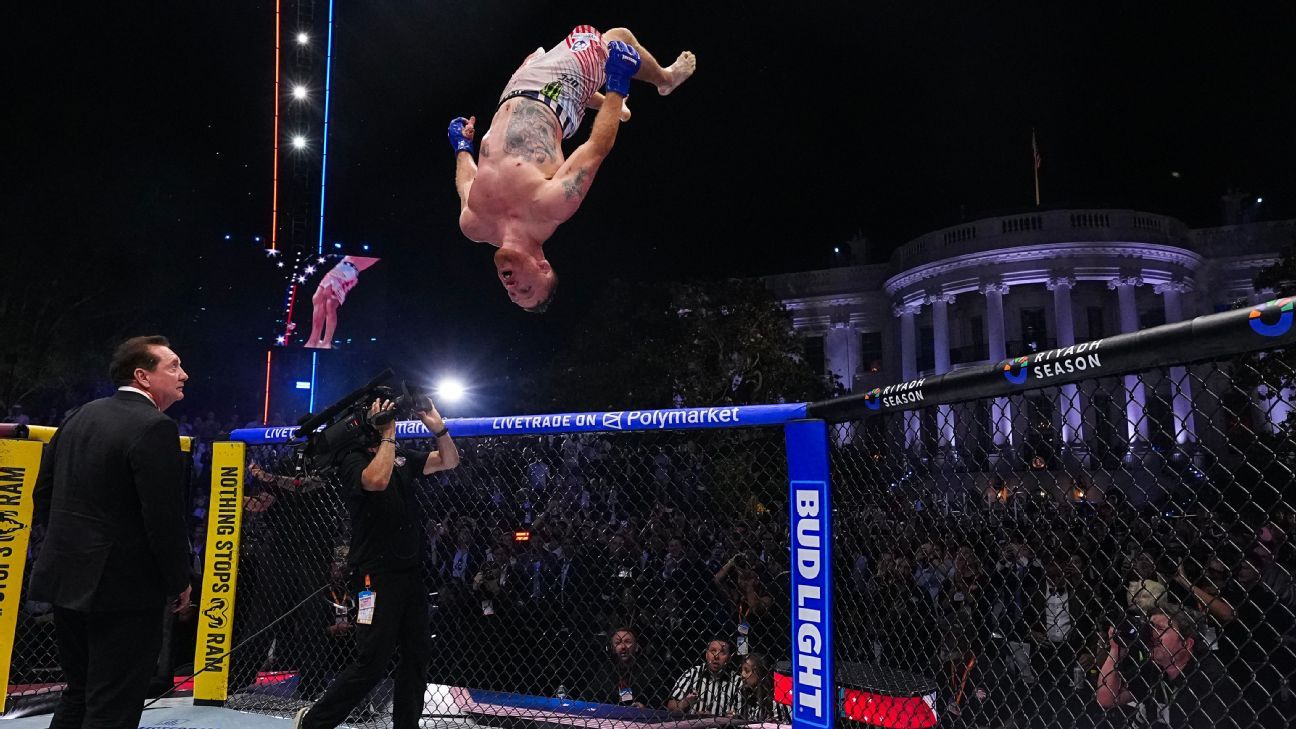 Justin Gaethje Joins Top 10 in MMA Pound-for-Pound Rankings
