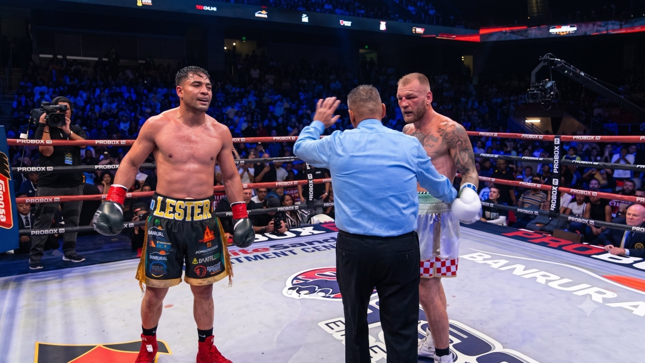Lester Martinez Retains Title with Tenth-Round Stoppage of Luka Plantic