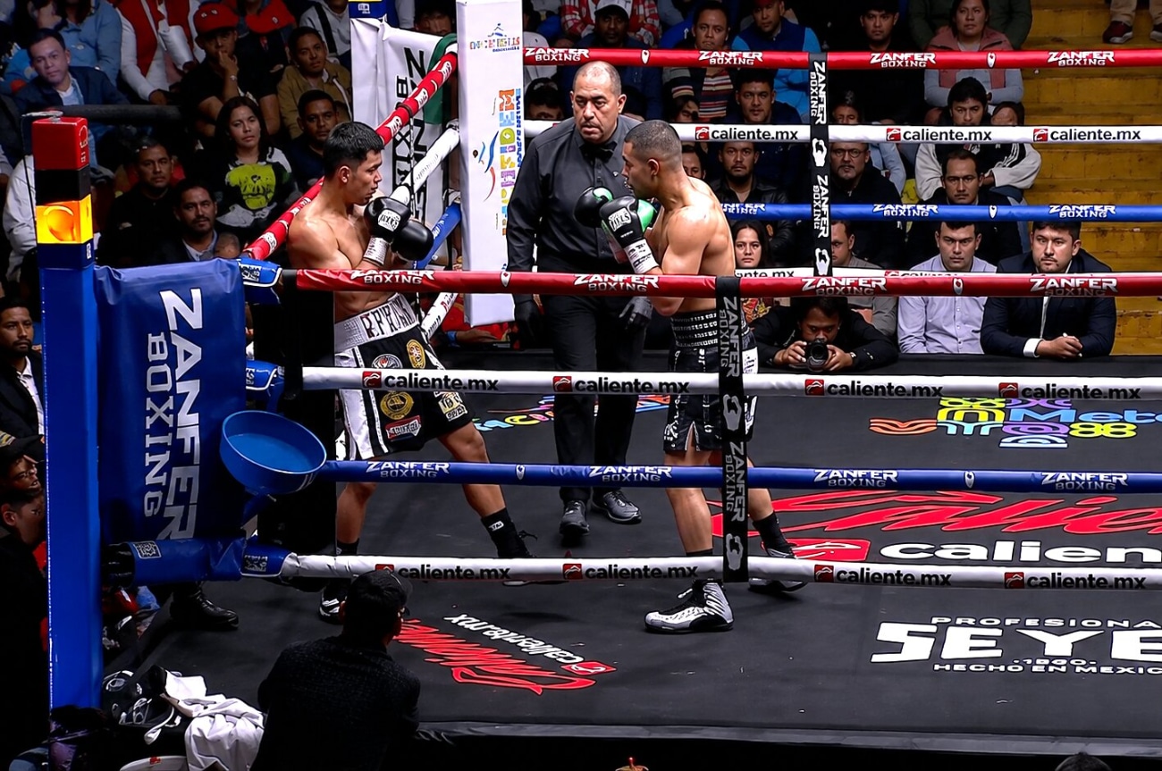 Sebastian Hernandez Reyes Dominates Jose Lopez with Second-Round KO