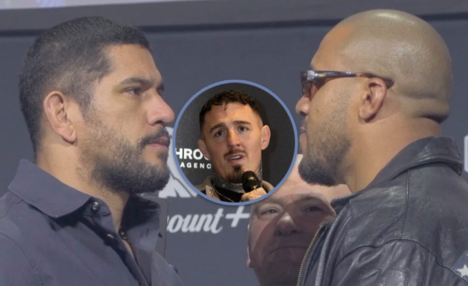 Aspinall's Pick: Gane vs. Pereira for Interim Heavyweight Gold